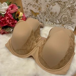 SALE 💲Soma Embraceable Perfect Coverage Lace Nude Bra 38DDD BUNDLE